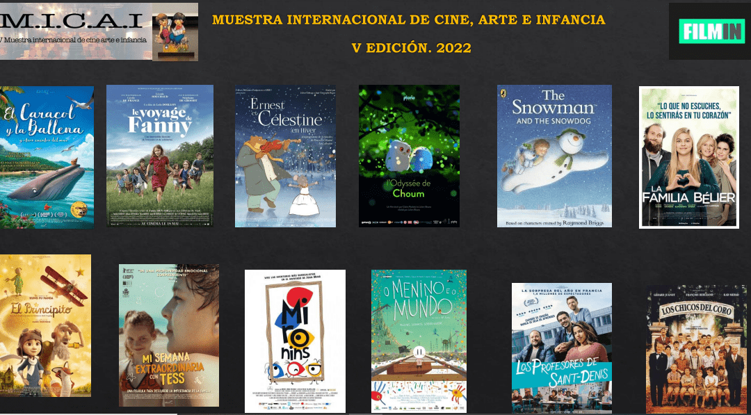 Muestra internacional de cine, arte e infancia (MICAI) V edición 2022