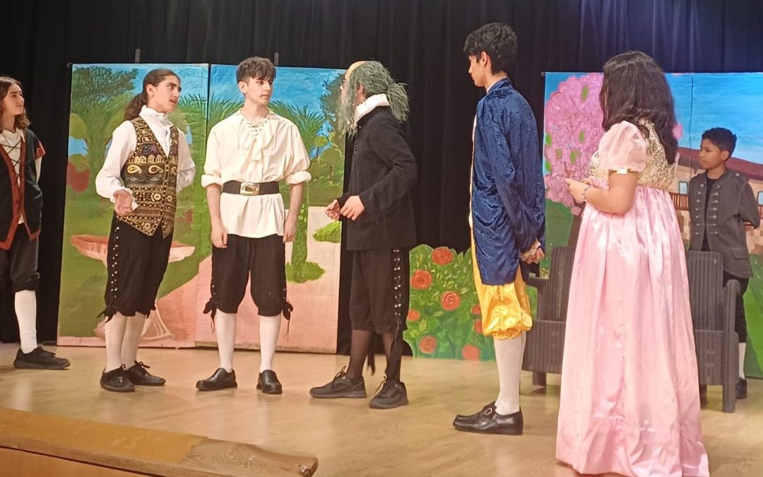 El Avaro de Molière por alumnos del IES El Escorial